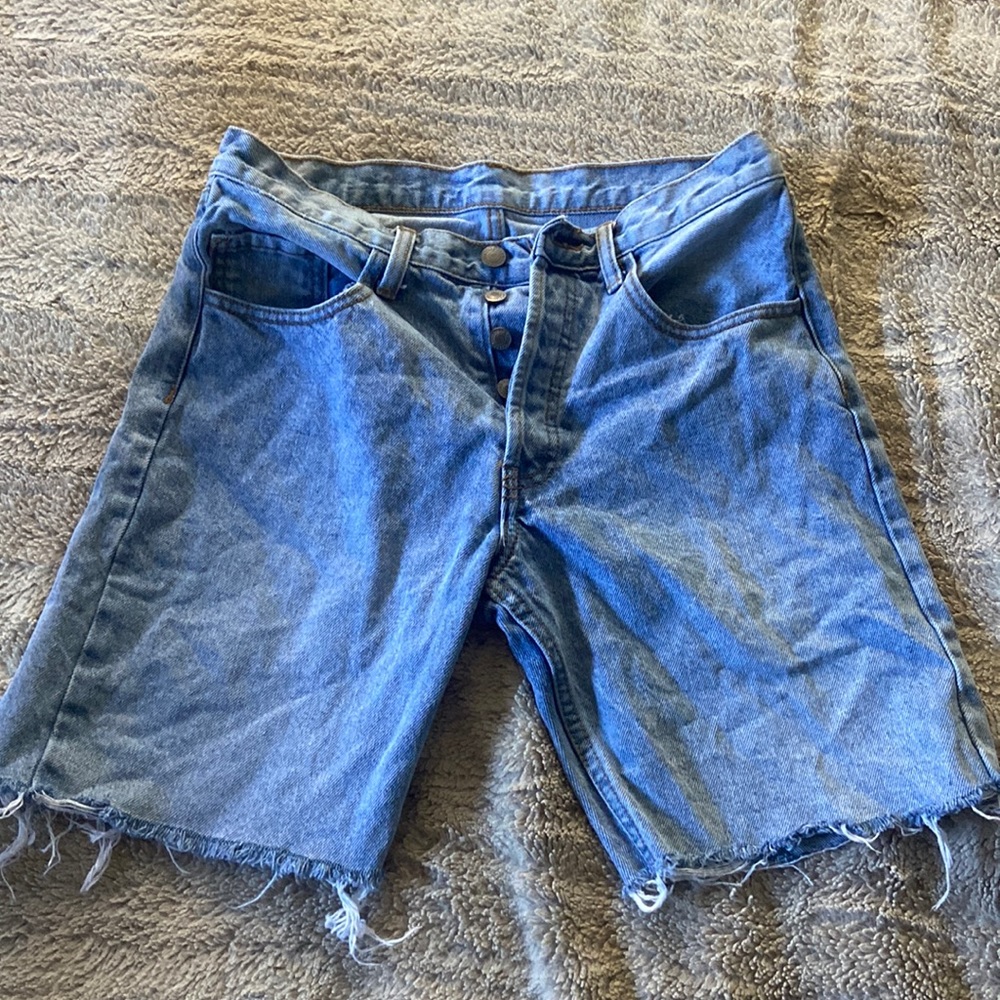 Lighter Washed JORTS size 02